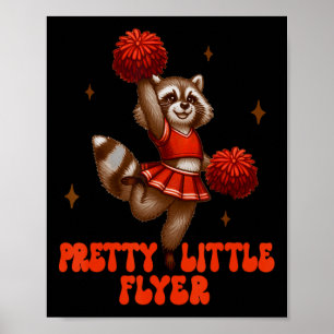 Cheerleading Cheerleader Cheer Lady Pretty Little Poster