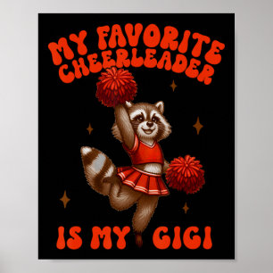 Cheerleading Cheerleader Favourite Cheerleader Is  Poster