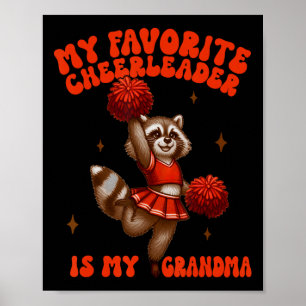 Cheerleading Cheerleader Favourite Cheerleader Is  Poster
