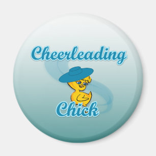 Cheerleading Chick #3 Magnet