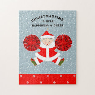cheerleading Christmas Jigsaw Puzzle