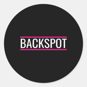 Cheerleading Ckspot Classic Round Sticker