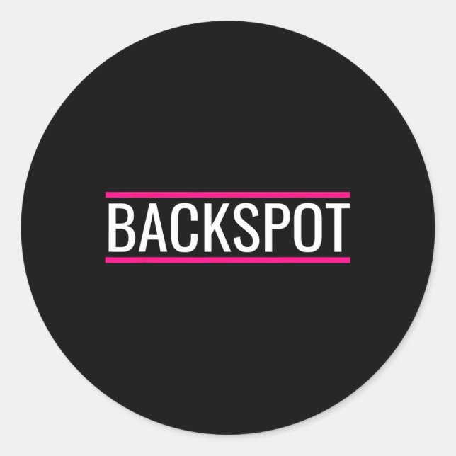 Cheerleading Ckspot  Classic Round Sticker (Front)