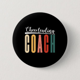 Cheerleading Coach _13 2 Inch Round Button