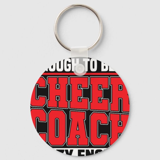 Cheerleading Coach _2  Keychain (Front)