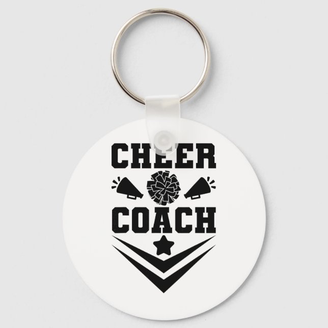 Cheerleading Coach _7  Keychain (Front)