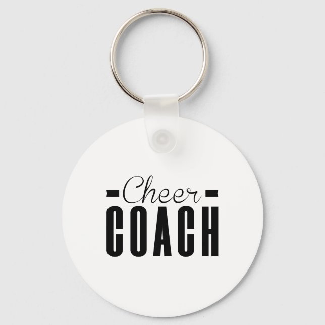 Cheerleading Coach _9  Keychain (Front)