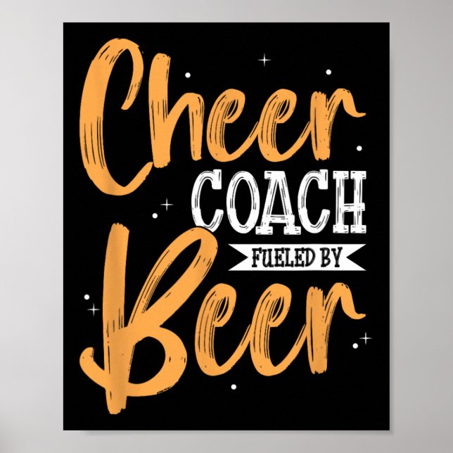 Cheerleading Coach Cheer Coach  Poster (Front)