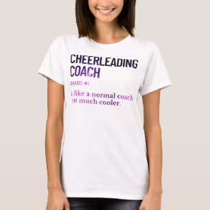 Cheerleading coach funny saying T-Shirt