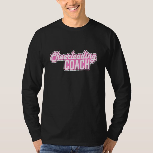 Cheerleading Coach T-Shirt (Front)