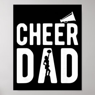 Cheerleading Dad Apparel - Cheer Dad  Poster