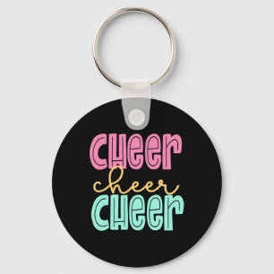 Cheerleading For Cheerleader Girl Teen Squad Cheer Keychain