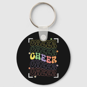 Cheerleading Funny Sports Cheerleader Squad Cheer Keychain