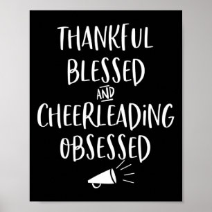 Cheerleading Gift Cheerleader Cheer Mom Coach Squa Poster
