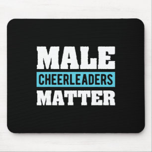 Cheerleading Gift T Shirt For Men Male Cheerleader Mouse Pad