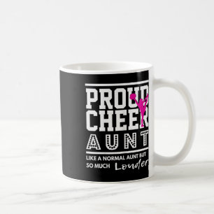 Cheerleading Graphic - Proud Cheer Aunt _1  Coffee Mug