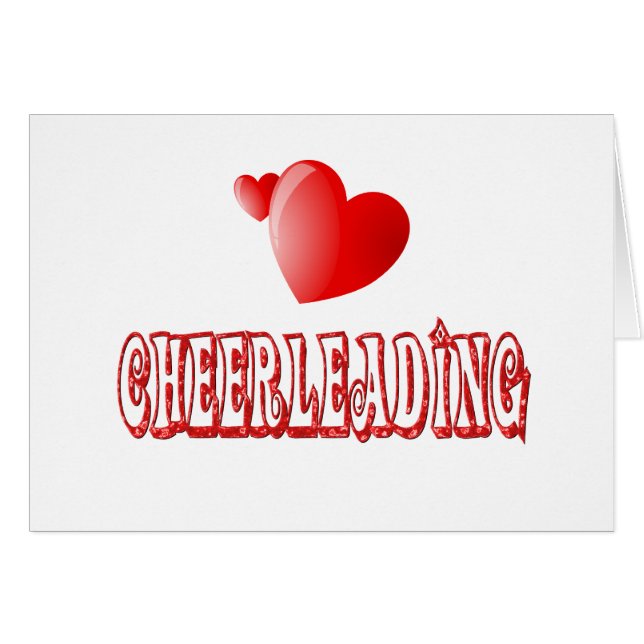 Cheerleading Hearts (Front Horizontal)