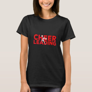 Cheerleading Hobby With Shadow Inside T-Shirt