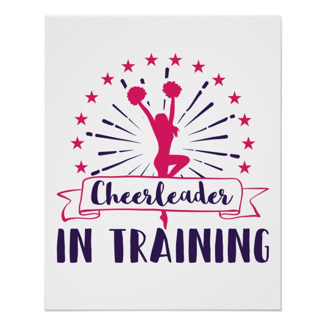 Cheerleading In Training Cheerleading Cheer Team Poster (Front)