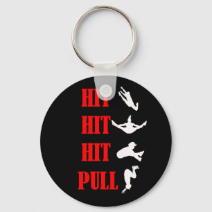 Cheerleading Jump Combo Key Chain