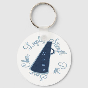 cheerleading keychain
