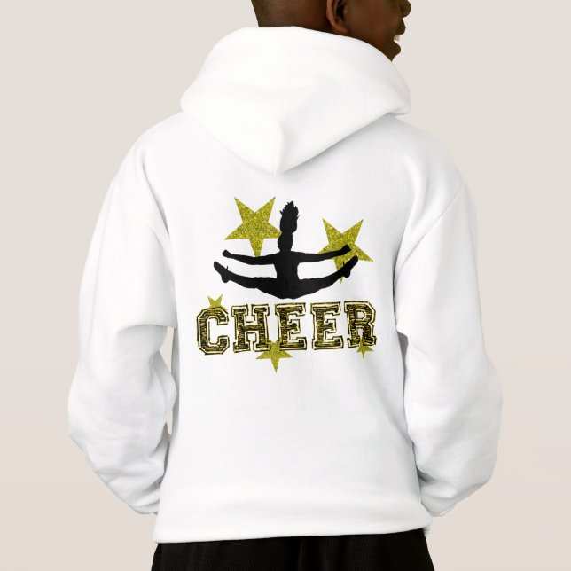 Cheerleading Kids' Hanes ComfortBlend® Hoodie (Back)