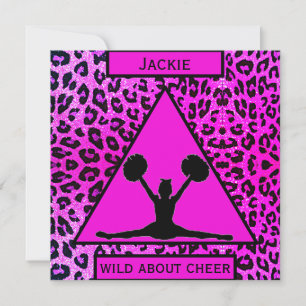 Cheerleading Leopard Wild About Cheer