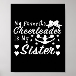 Cheerleading My Favourite Cheerleader Is My Sister Poster