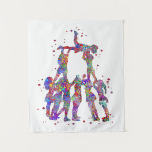 Cheerleading Owner Gift Lover Birthday Gift Tapestry