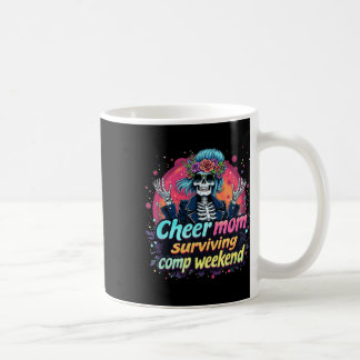 Cheerleading Parent Coffee Cheer Mom Surviving Com Mug