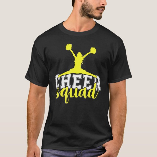 Cheerleading Saying Slogan   Cheer Squad T-Shirt (Front)