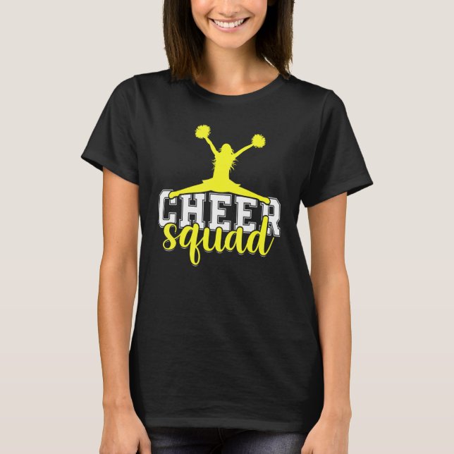 Cheerleading Saying Slogan   Cheer Squad T-Shirt (Front)