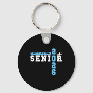 Cheerleading Senior Night Cheer Senior 2026 Gradua Keychain