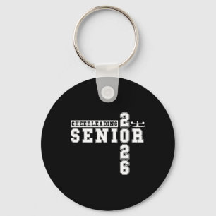 Cheerleading Senior Night Cheer Senior 2026 Gradua Keychain