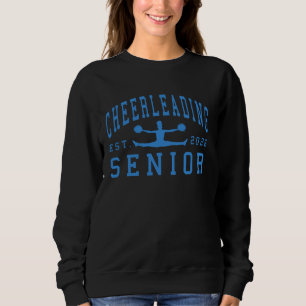Cheerleading Senior Night Cheer Senior 2026 Gradua Sweatshirt