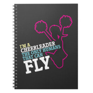 Cheerleading Sport Cheerleader Gift Notebook
