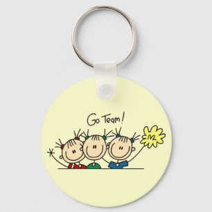 Cheerleading Squad T-shirts and Gifts Keychain