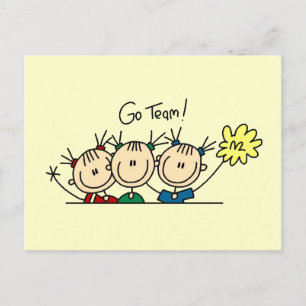 Cheerleading Squad T-shirts and Gifts Postcard