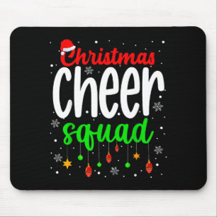 Cheerleading Srts Lover Christmas Cheer Squad Mouse Pad