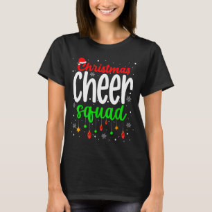 Cheerleading Srts Lover Christmas Cheer Squad  T-Shirt
