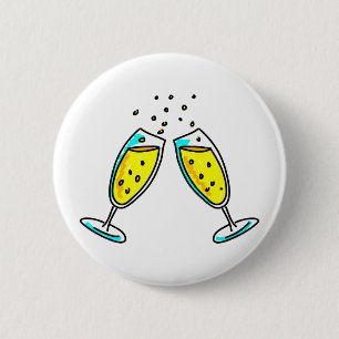 Cheers 2 Inch Round Button