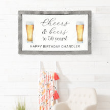 Cheers and Beers 50th Birthday