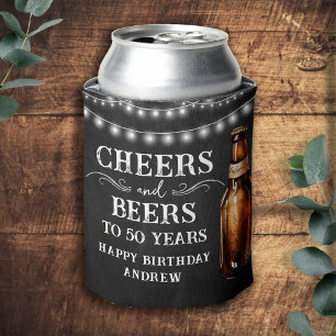 Cheers and Beers 50th Birthday Cooler