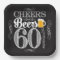 Cheers and Beers to 60 Years Paper Plates 9"
