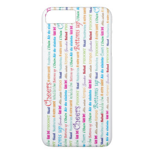 Cheers_Around The World_multi-language_multi-color Case-Mate iPhone Case