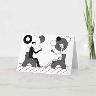 Cheers! Art Deco Card
