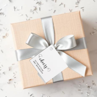 Cheers Bride To Be Wedding Event Favour Tags