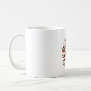 Cheers Christmas Orange Cat Santa Hat Drinks Ginge Coffee Mug