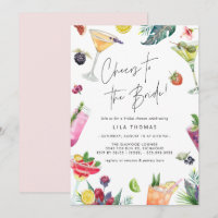 Cheers | Cocktail Party Summer Bridal Shower