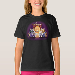 CHEERS! COCOA CATS by Jeff Willis Art T-Shirt